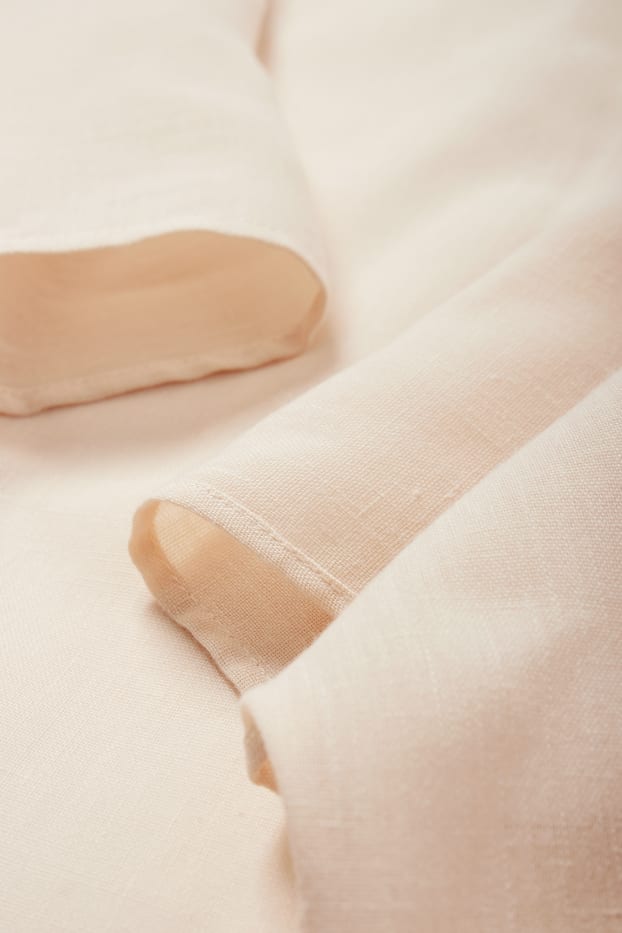 Femmes - Robe portefeuille - saumon
