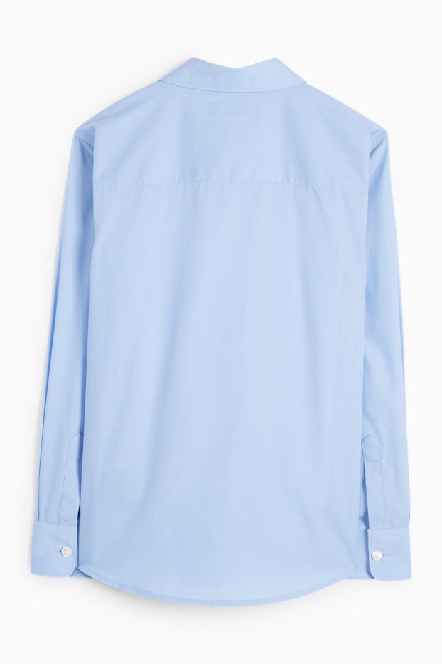 Kinder Jungen - Hemd - hellblau