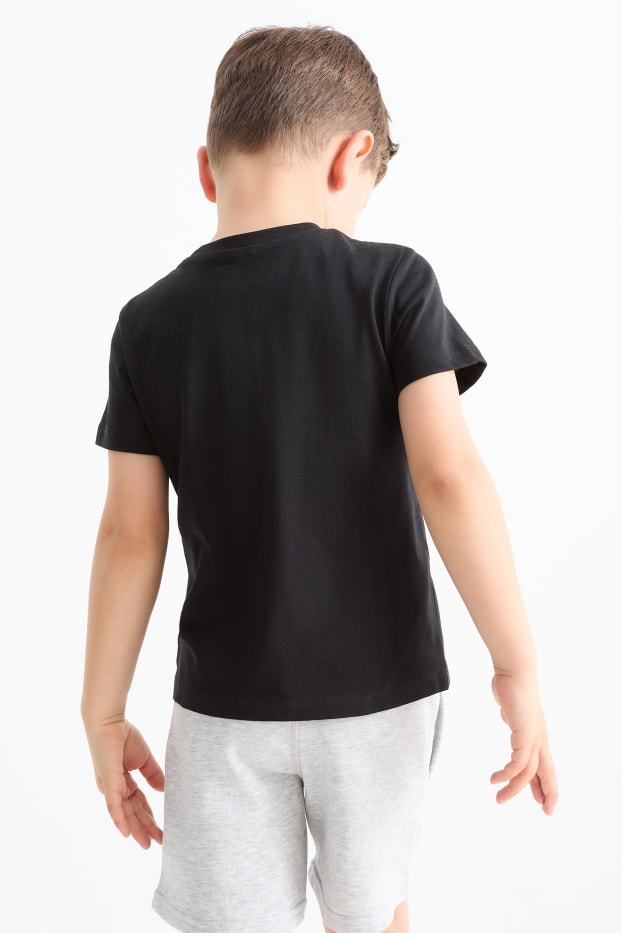 Children Boys - Belgium - short sleeve T-shirt - black