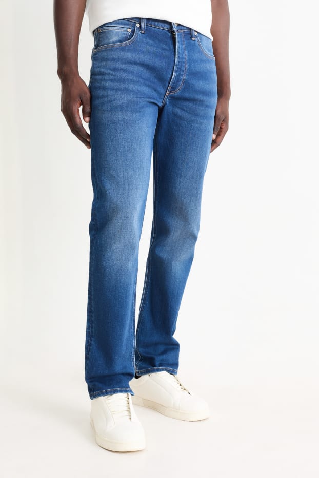 Heren - Slim jeans - Flex jog denim - jeansblauw