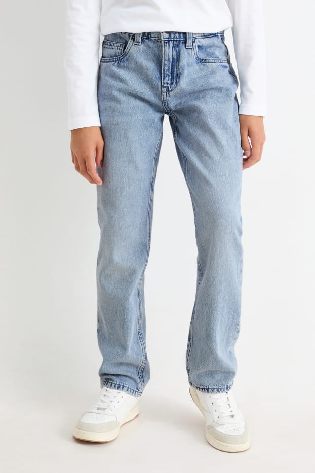 Copii - Băieți - Multipack 2 perechi - straight jeans - denim-albastru deschis