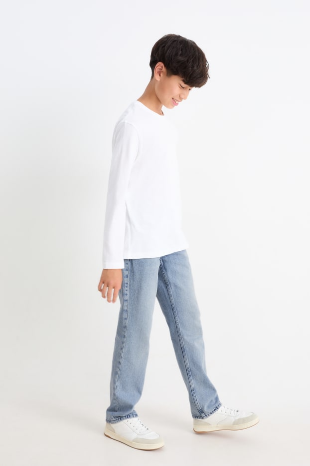 Copii - Băieți - Multipack 2 perechi - straight jeans - denim-albastru deschis