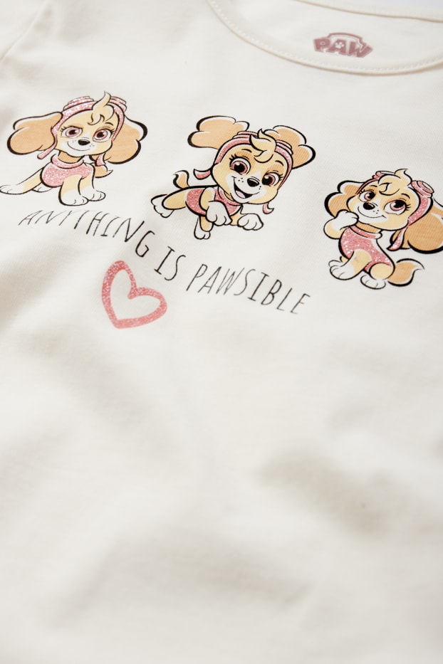 Bambine - PAW Patrol - Skye - maglia a maniche lunghe - bianco crema
