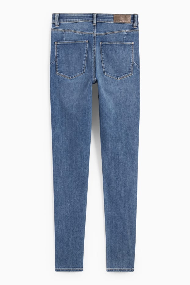 Donna - Skinny jeans - vita media - jeans modellanti - Flex - LYCRA® - jeans blu