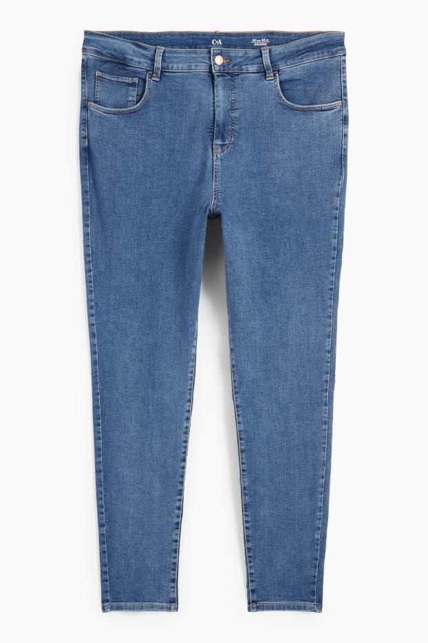 Dona - Jegging jeans - high waist - texà blau