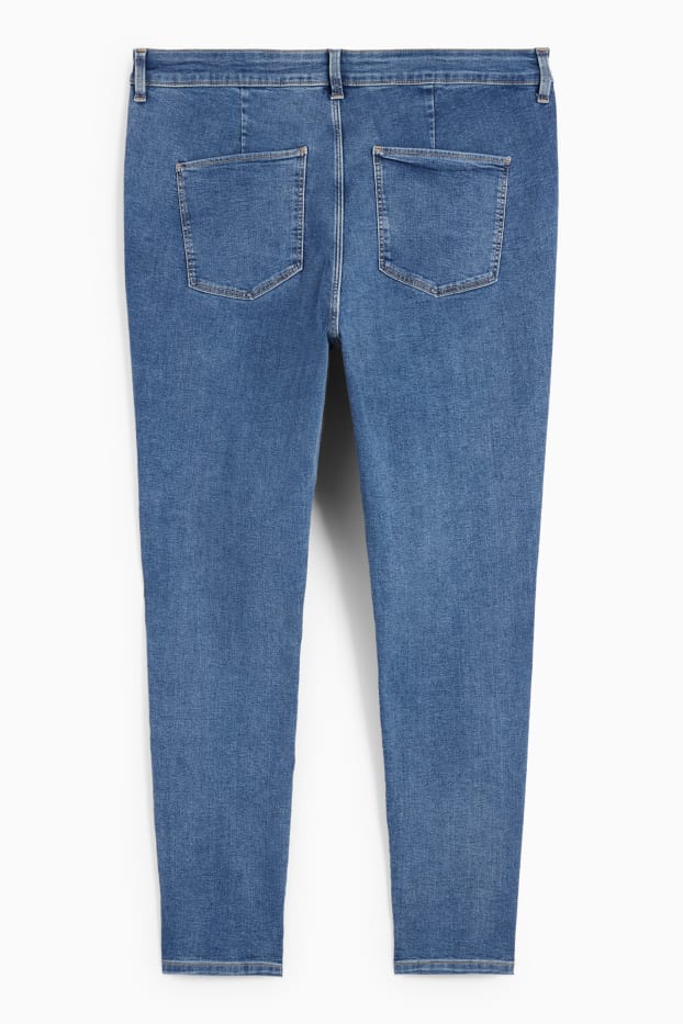 Dona - Jegging jeans - high waist - texà blau
