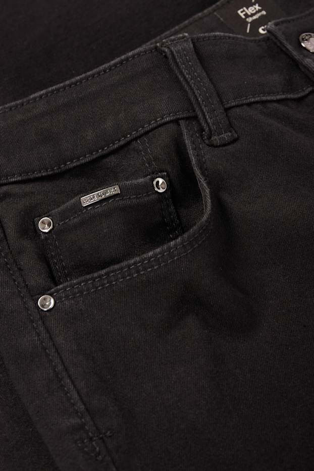 Damen - Skinny Jeans - Mid Waist - Shaping-Jeans - LYCRA® - schwarz