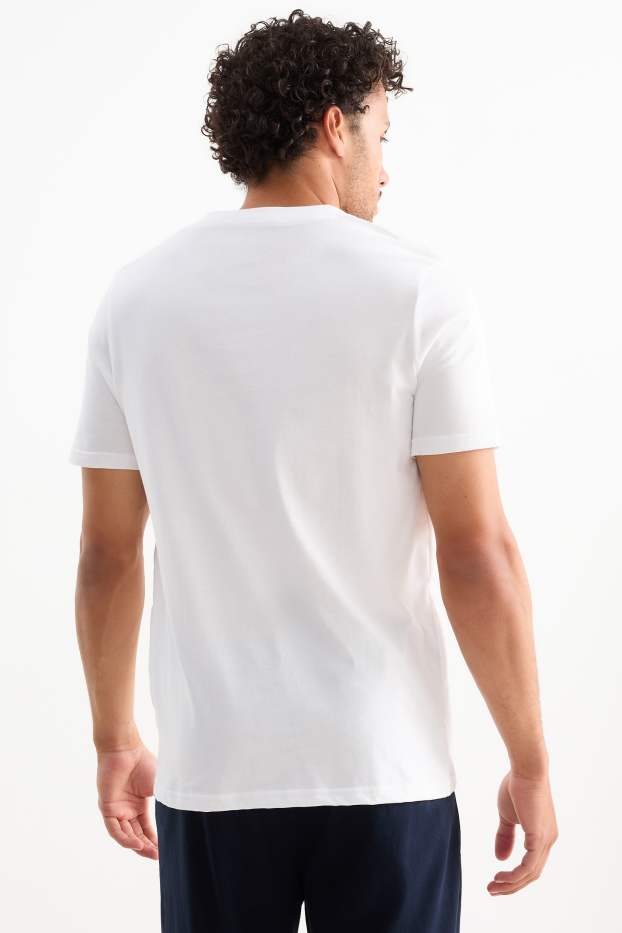 Hommes - Lot de 2 - maillots de corps - blanc