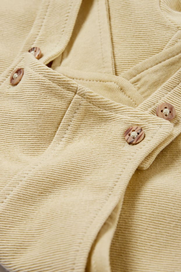 Bébés garçons - Salopette pour bébé - finition texturée - jaune