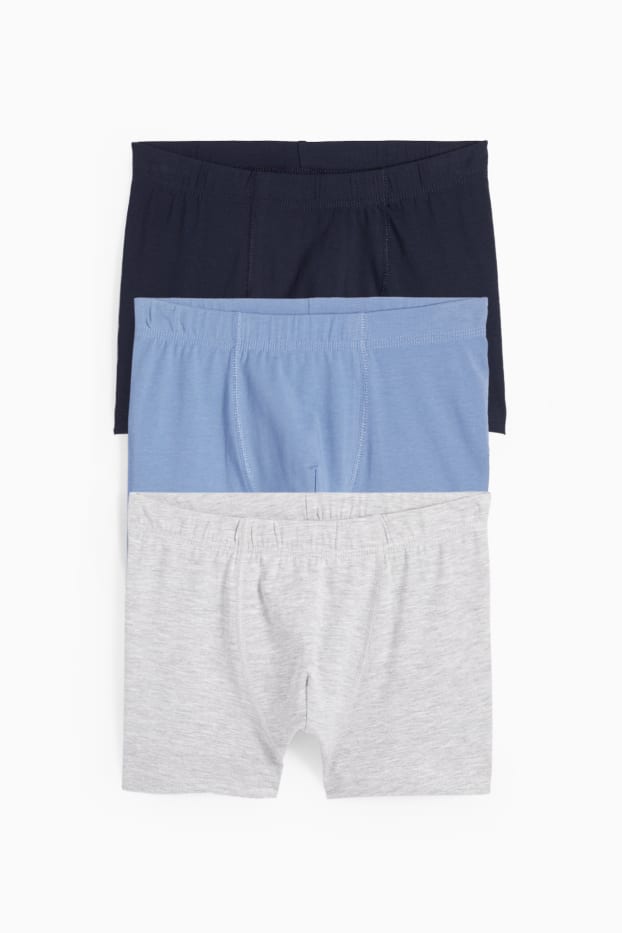 Bambini - Confezione da 3 - boxer - blu scuro