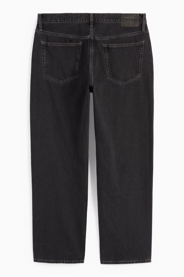 Heren - Relaxed jeans - jeansdonkergrijs