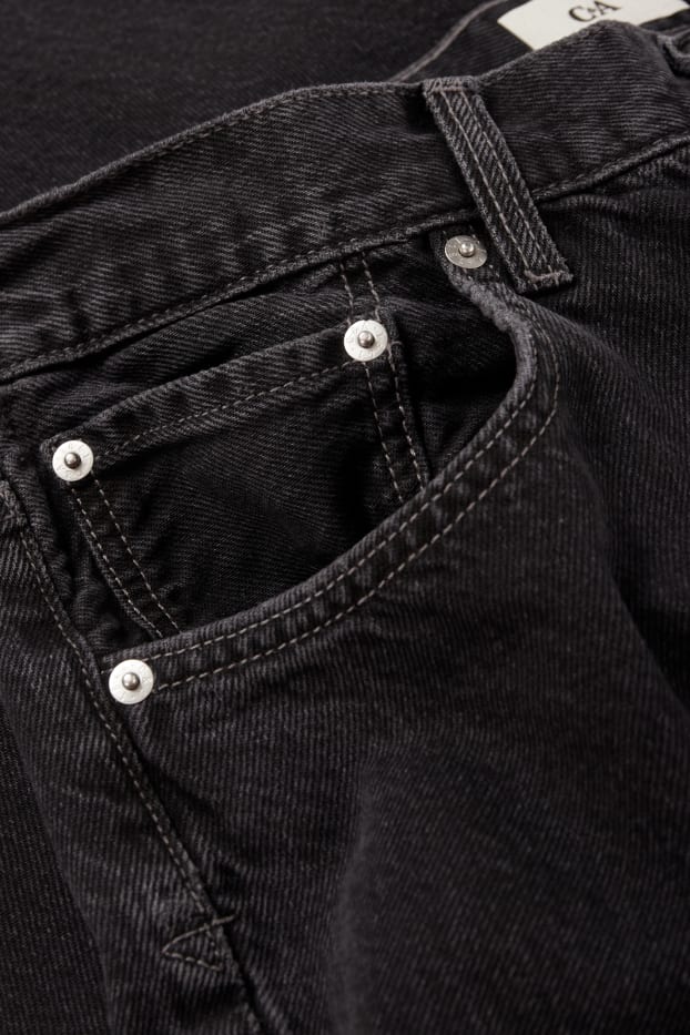 Heren - Relaxed jeans - jeansdonkergrijs