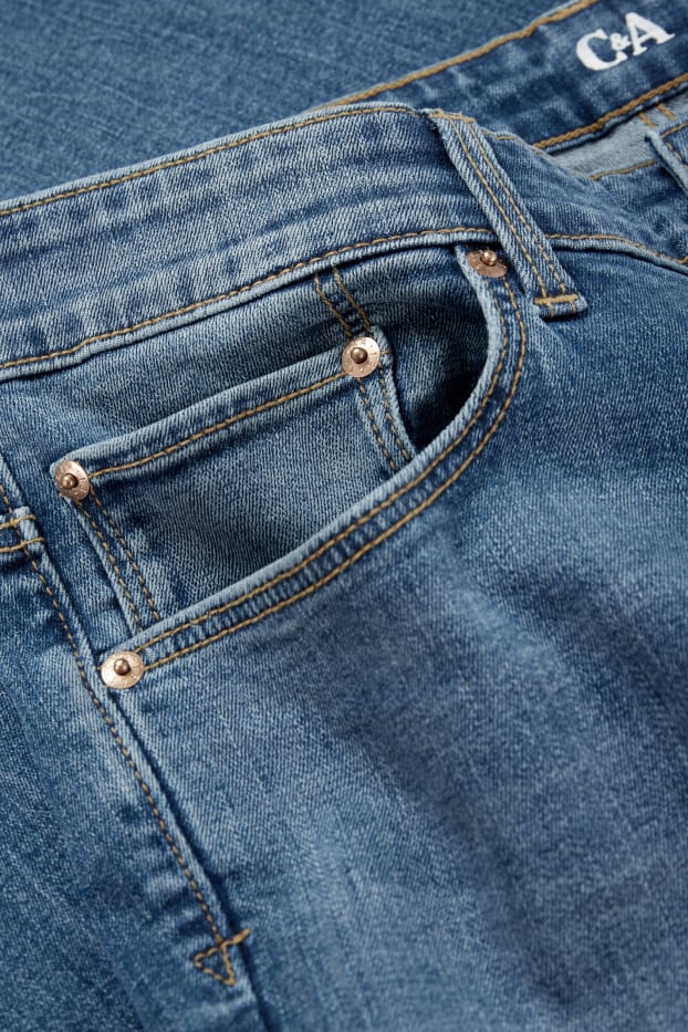 Hommes - Skinny jean - LYCRA® - jean bleu
