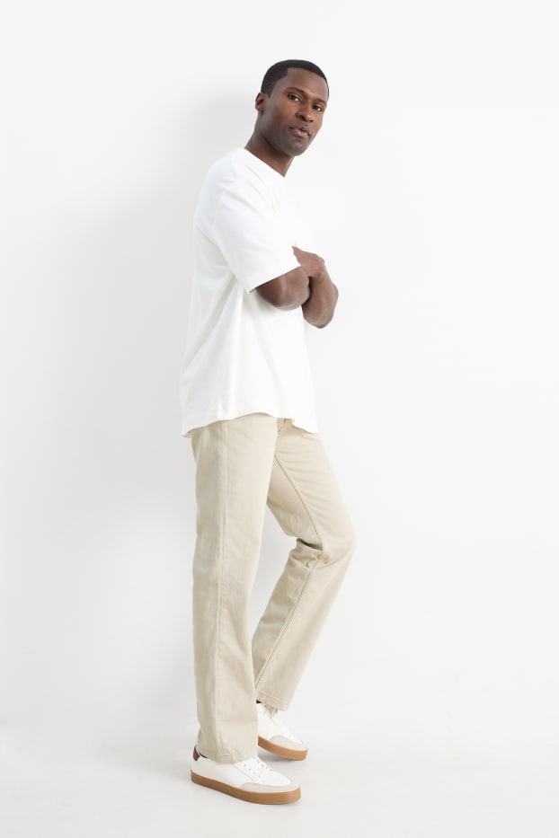 Home - Pantalons - regular fit - gris clar