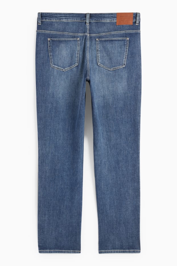 Donna - Straight jeans - vita media - LYCRA® - jeans blu