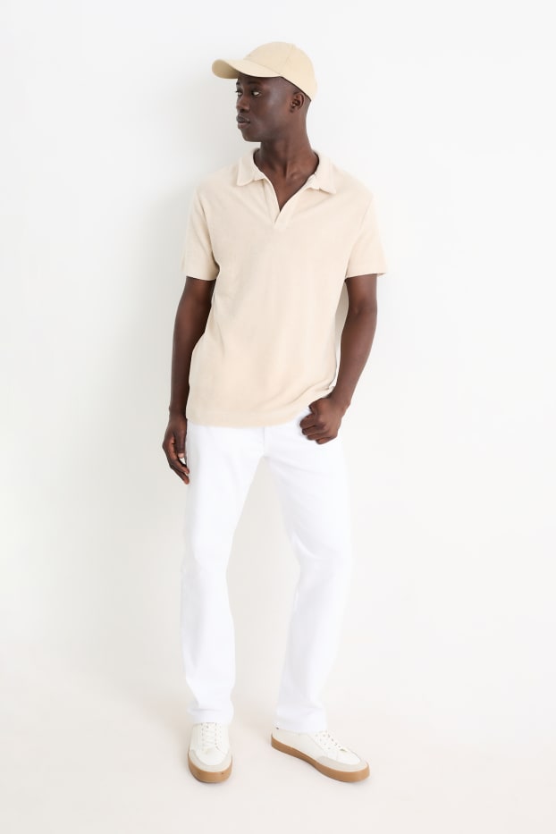Uomo - Straight jeans - LYCRA® - bianco