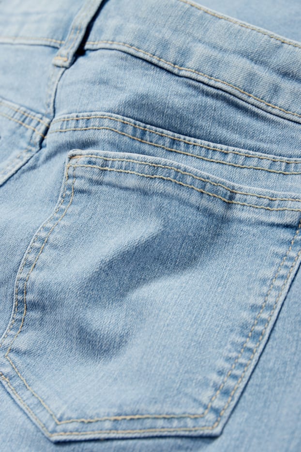 Nena - Texans wide leg - texà blau clar