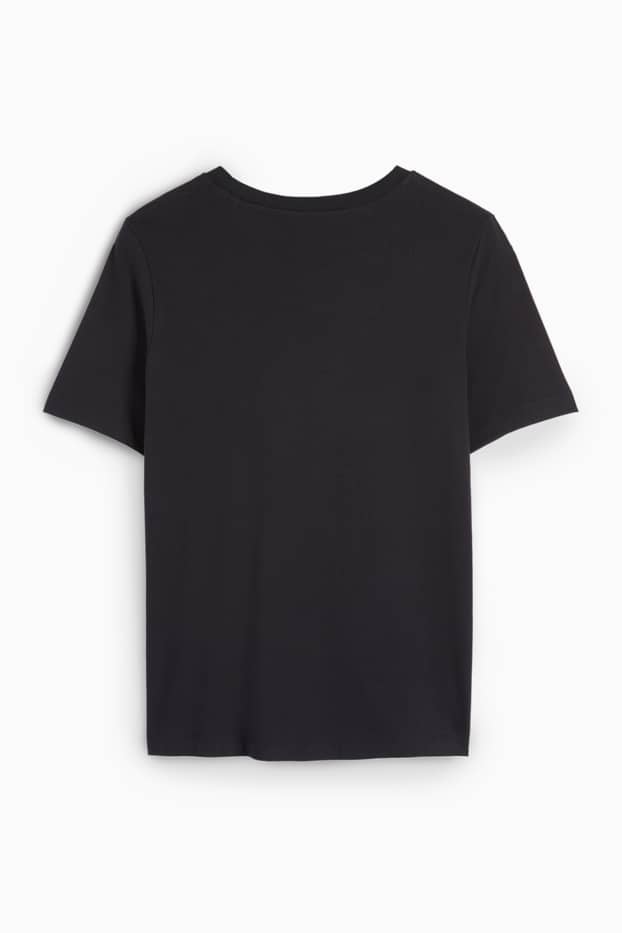 Dámské - Tričko - regular fit - černá
