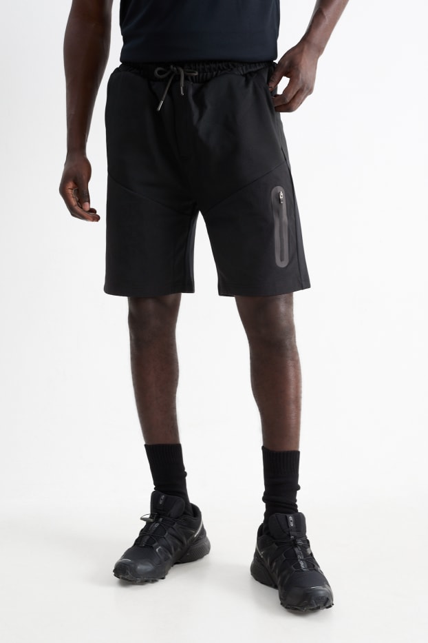 Hommes - Short de sport - noir