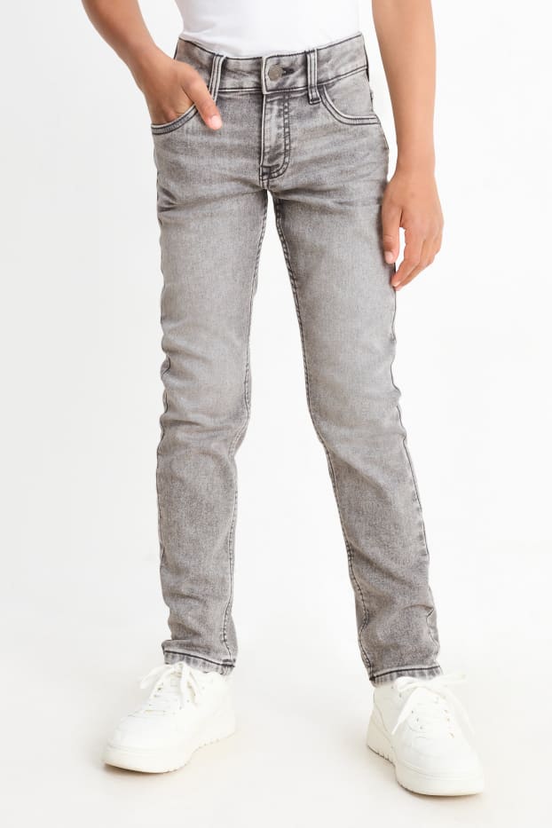 Nen - Slim jeans - texà gris clar