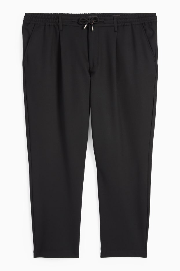 Bărbați - Chino - tapered fit - negru