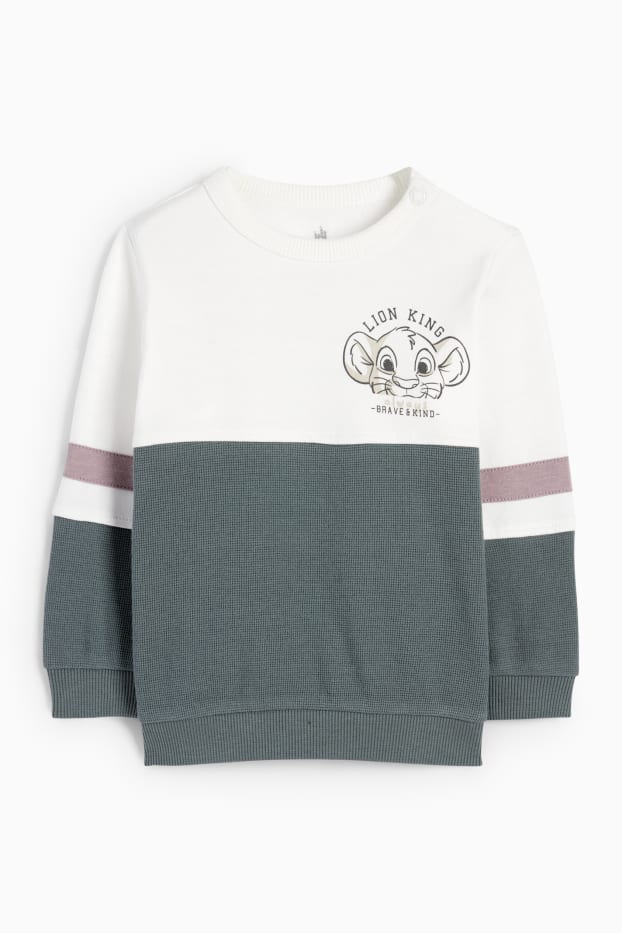 Baby Buben - Der König der Löwen - Baby-Sweatshirt - cremeweiß
