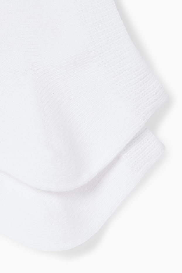 Dona - Paquet de 10 - mitjons turmellers - blanc