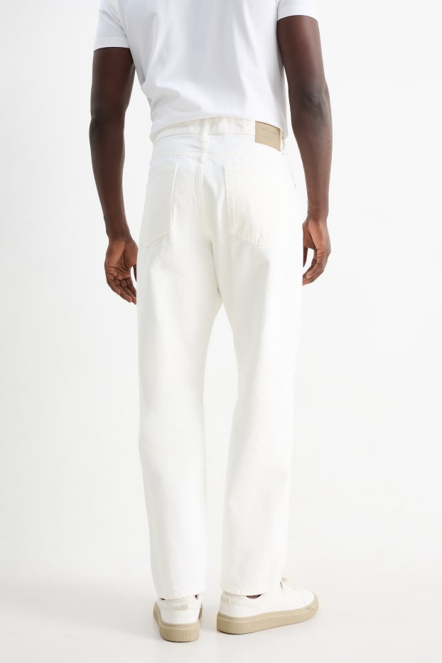 Home - Relaxed jeans - blanc trencat