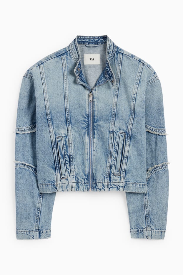 Femei - Jachetă din denim - denim-albastru deschis