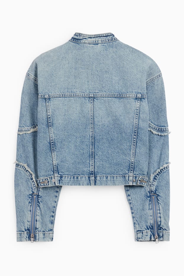 Femei - Jachetă din denim - denim-albastru deschis