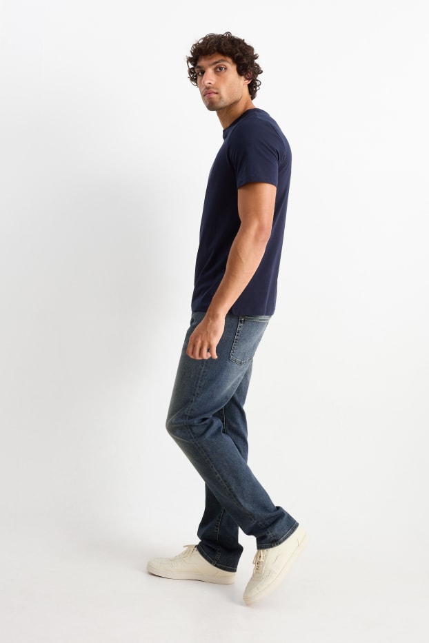 Hommes - Straight jean - jean bleu foncé