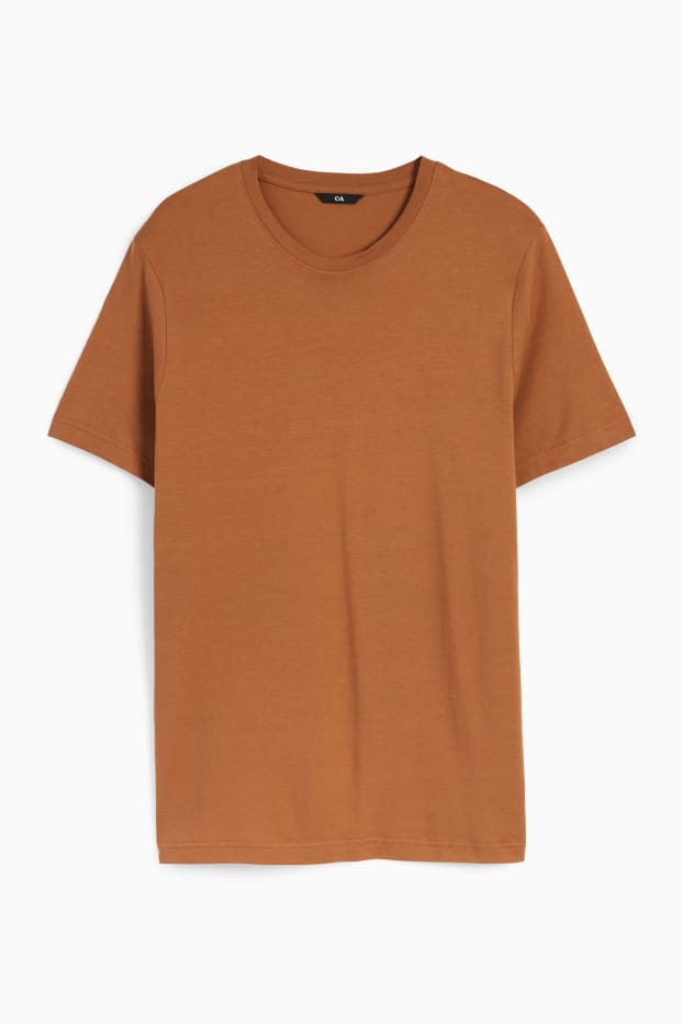 Uomo - T-shirt - regular fit - havana
