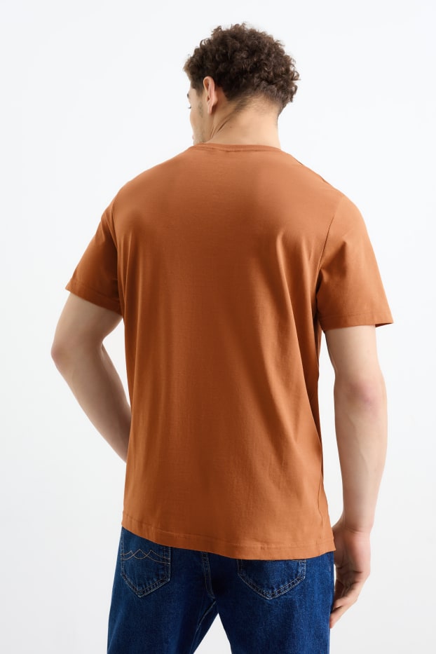 Uomo - T-shirt - regular fit - havana