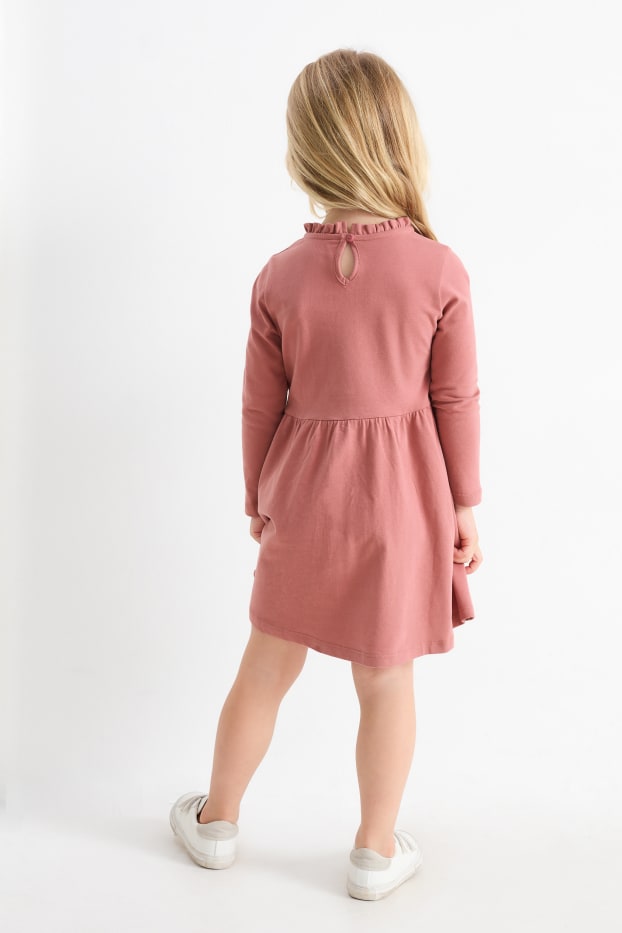 Copii - Fete - Multipack 3 buc. - unicorn - rochie - maro deschis