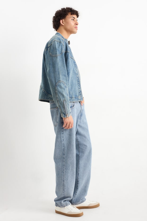 Herren - Relaxed Jeans - helljeansblau