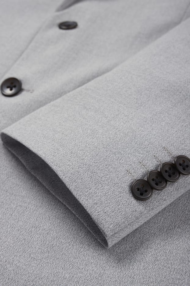 Hommes - Veste de costume - slim fit - Flex - LYCRA® - gris