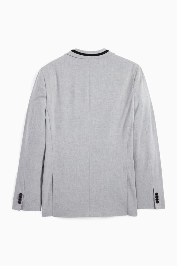 Hommes - Veste de costume - slim fit - Flex - LYCRA® - gris