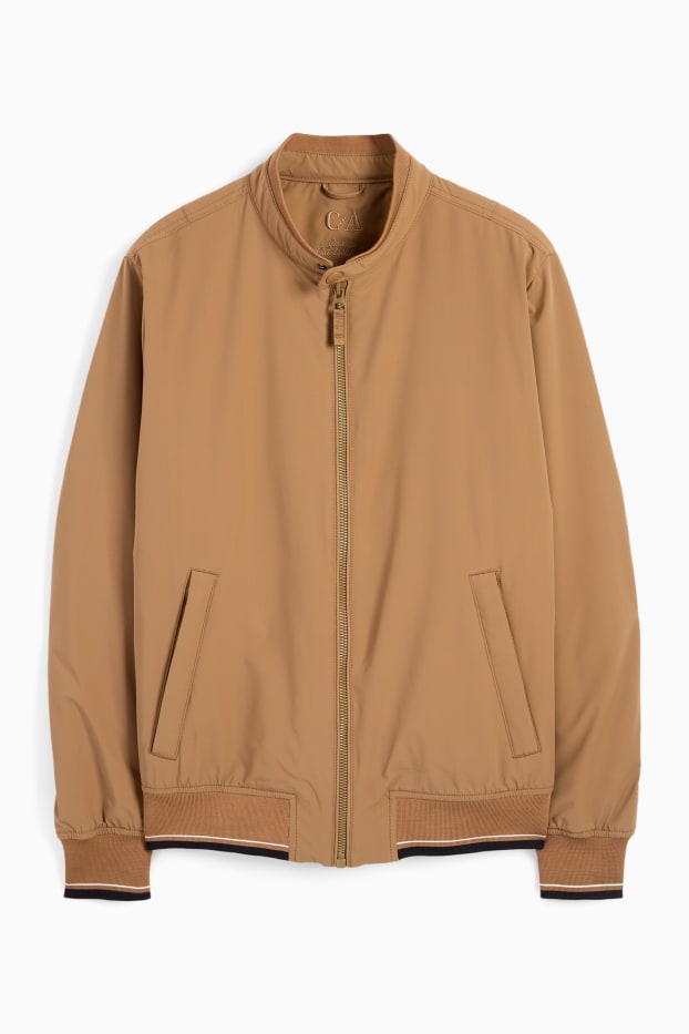 Hommes - Blouson - déperlant - marron clair