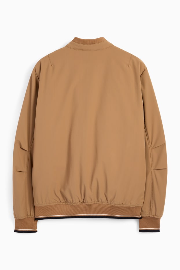 Hommes - Blouson - déperlant - marron clair
