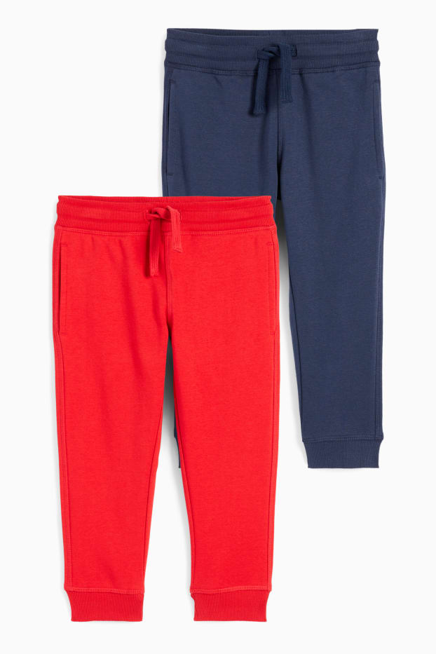 Enfants garçons - Lot de 2 - pantalon de jogging - bleu foncé