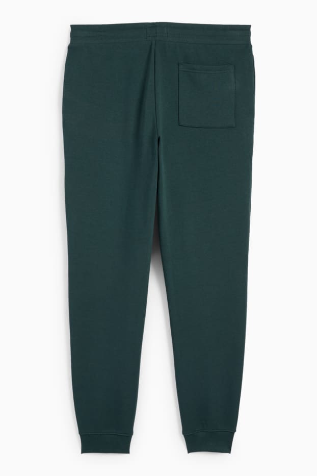 Hommes - Pantalon de jogging - vert foncé