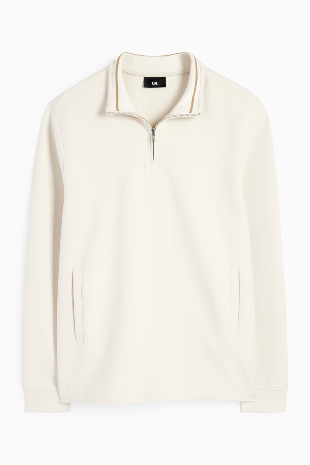 Heren - Sweatshirt - beige
