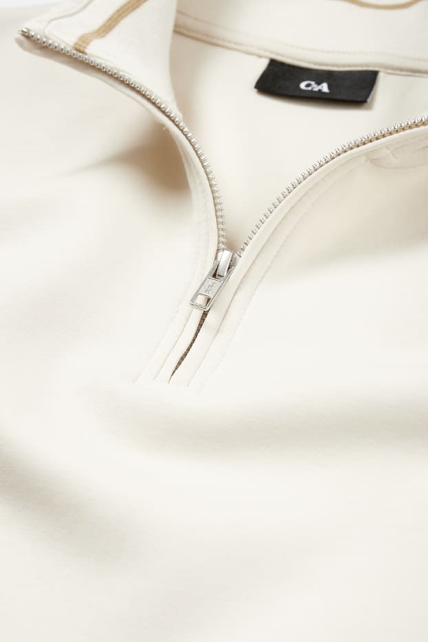 Heren - Sweatshirt - beige