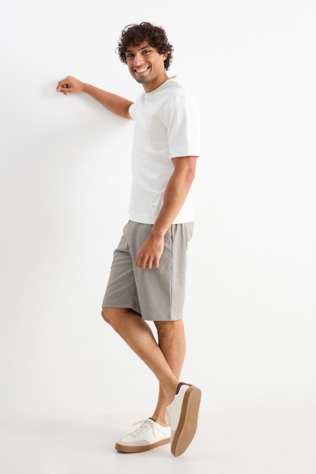 Hommes - Short - gris clair