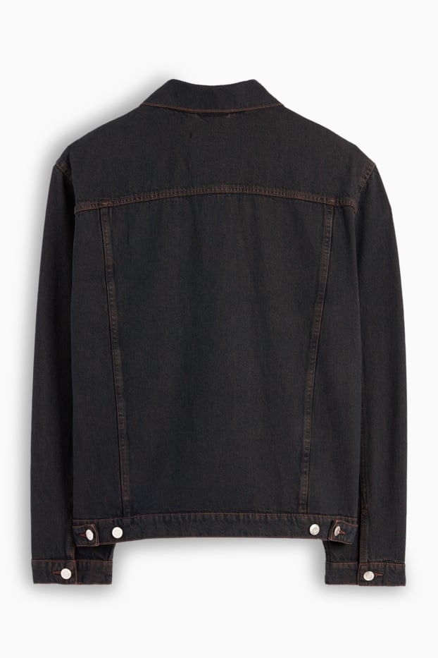 Hommes - Veste en jean - jean bleu foncé