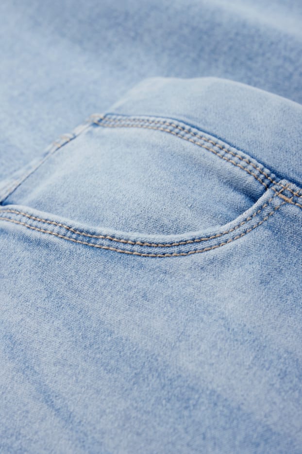 Nena - Texans jeggings wide leg - texà blau clar