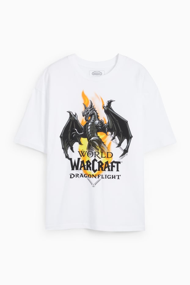 Kinderen: jongens - World of Warcraft - T-shirt - wit