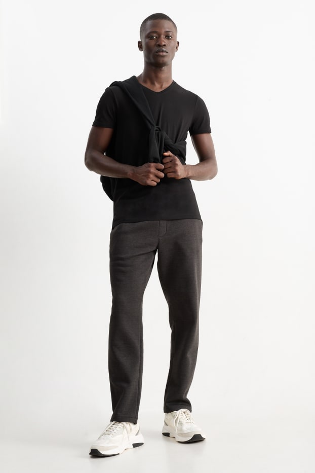 Hommes - Pantalon de jogging - gris foncé