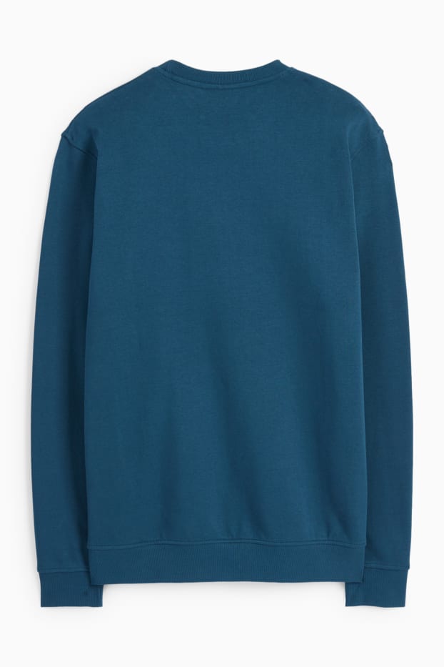 Men - Sweatshirt - dark turquoise