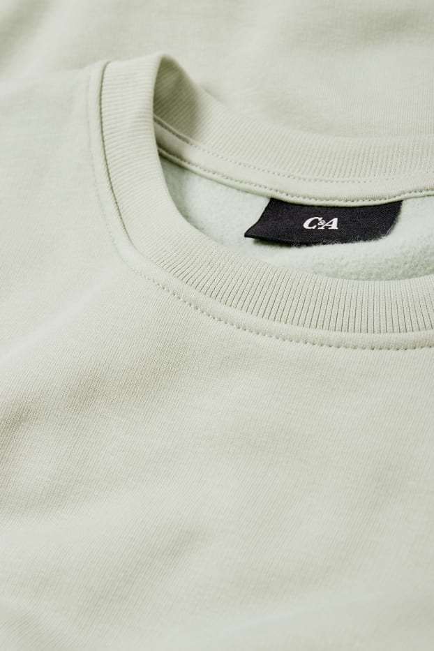 Hommes - Sweat - vert clair